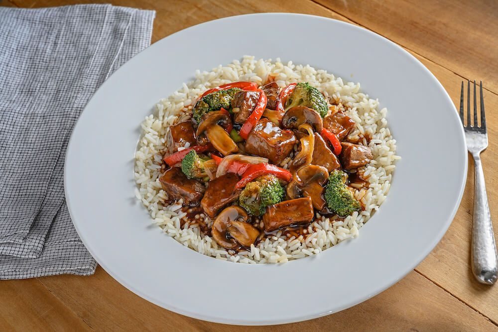 Savory Bourbon Steak Tips