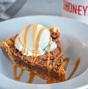 Slice of Pecan Pie (128 cal)