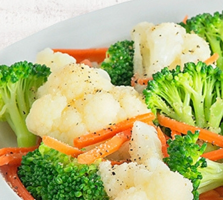 Fresh Steamed Vegetables