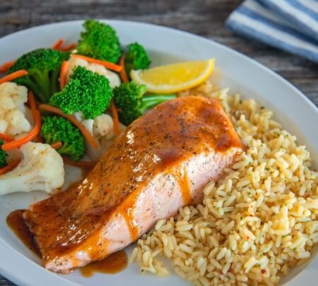 Teriyaki Glazed Salmon